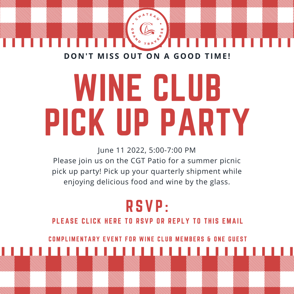 Wine Club Pick Up Party